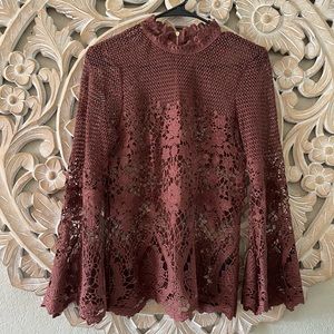 Zip back Womens Dress Top